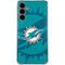 NFL Miami Dolphins Double Vision Galaxy S24 Plus Clear Case